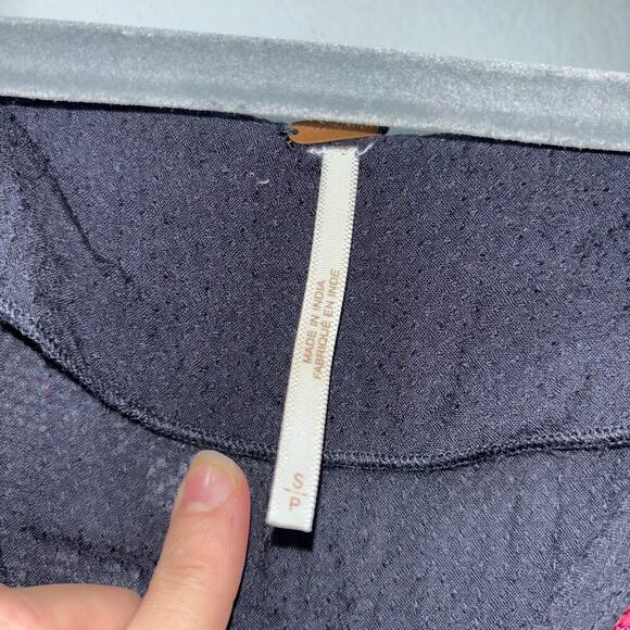 Free People Wild One Black Embroidered Boho Tunic Dress | Size Small - Picture 14 of 15